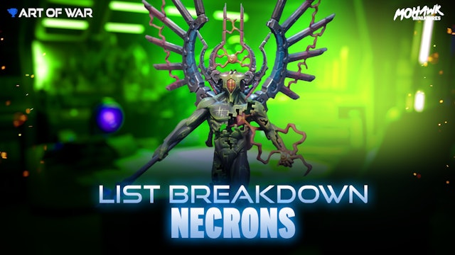 Necrons List Concept and Theory - The Arking Lot