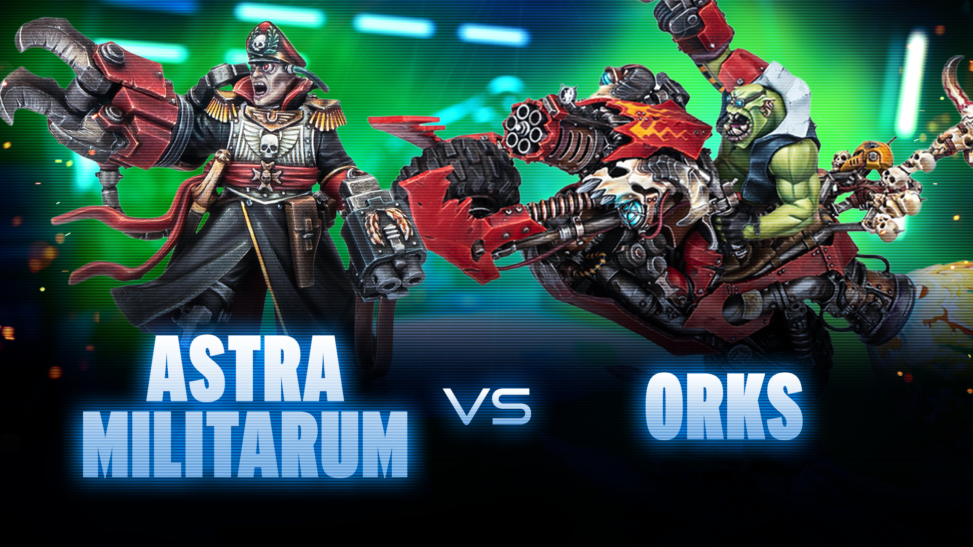 Yarrick vs Wazdakka, Astra Militarum vs Orks Competitive Battle Report