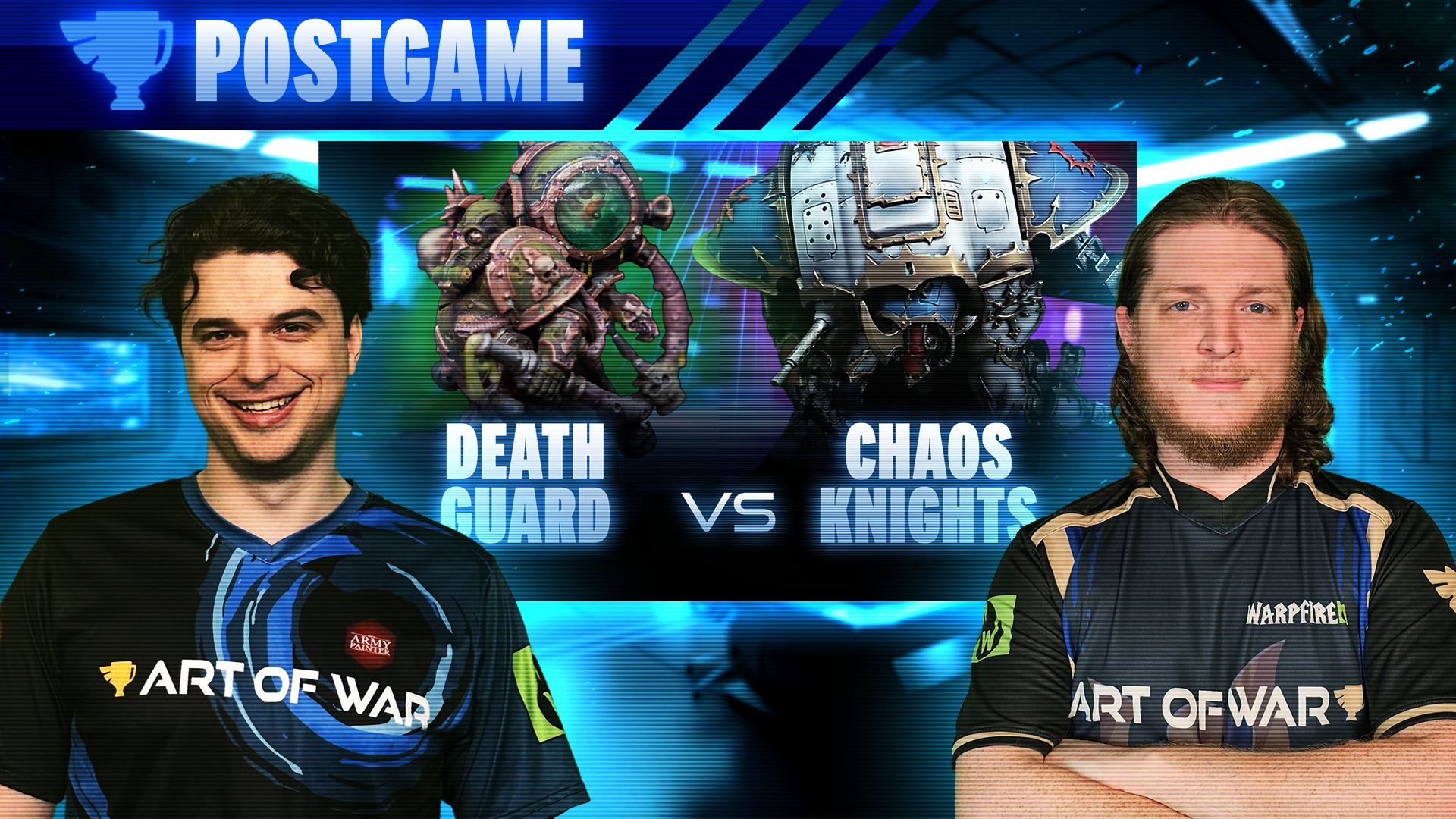 Death Guard vs Chaos Knights Post-Game Analysis