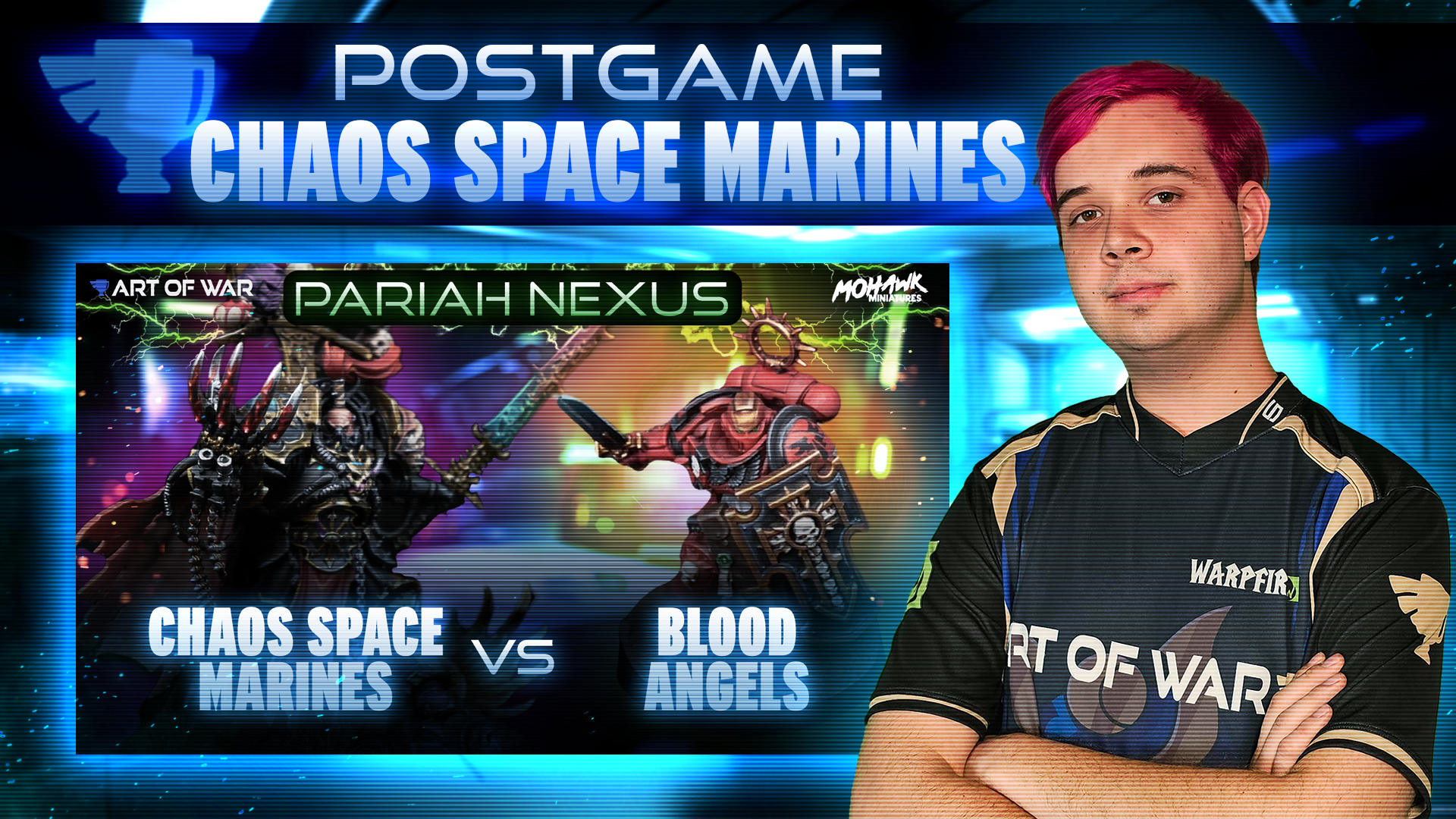 Chaos Space Marines vs Blood Angels Quinton Post-Game Analysis