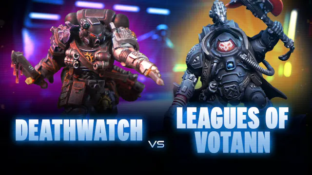 Deathwatch vs Leagues of Votann Battl...