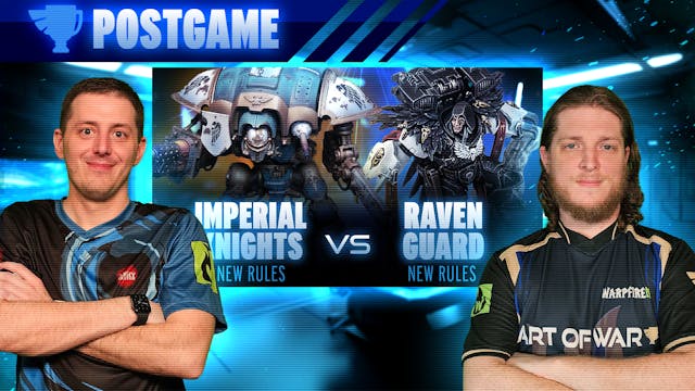 Codex Imperial Knights vs Raven Guard...
