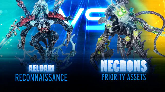 Aeldari vs Necrons Competitive Battle...