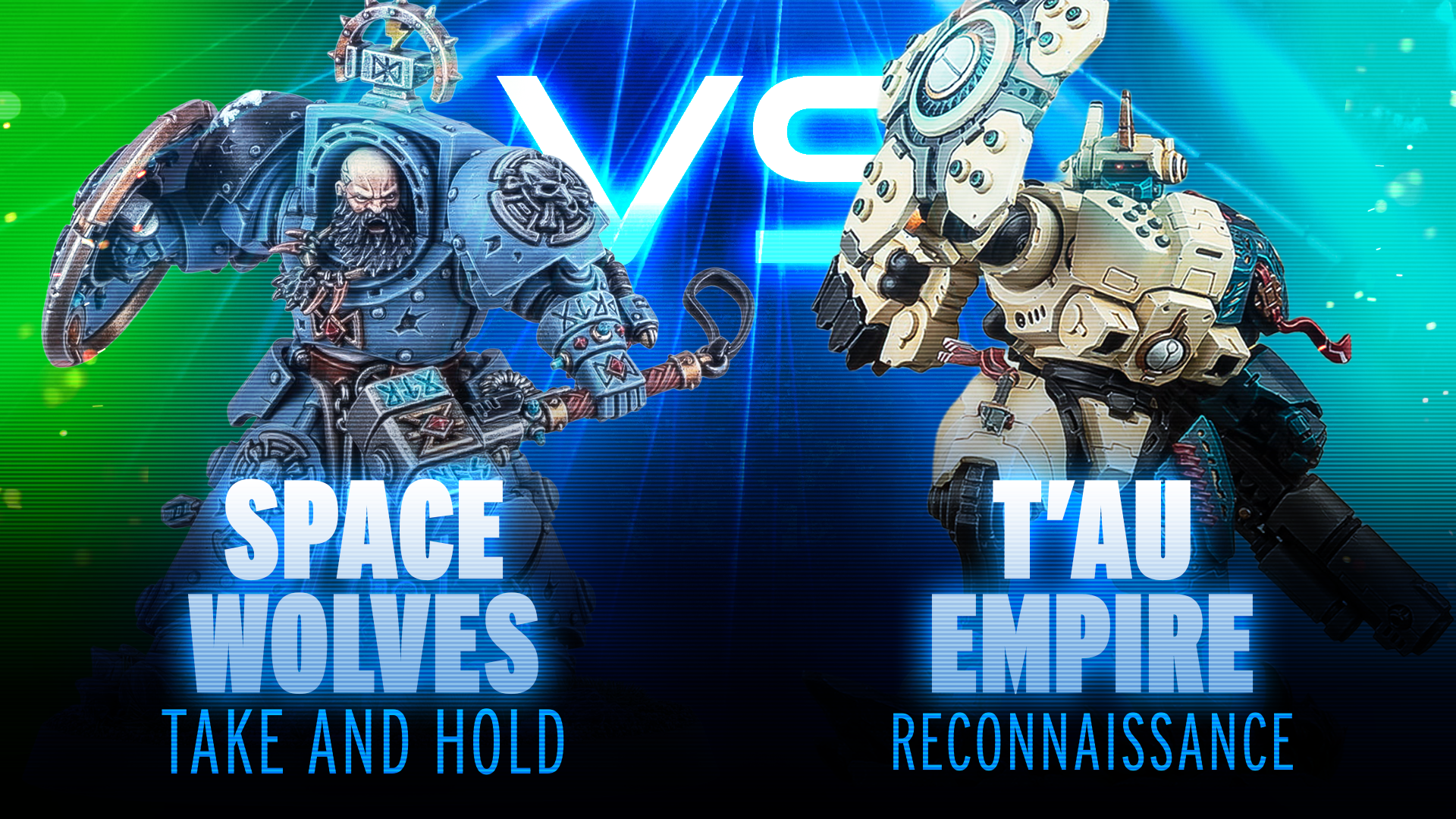 Space Wolves vs T'au Empire Battle Report