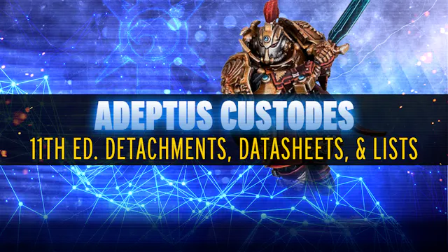 New Lists and Ideas for Adeptus Custo...