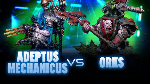 Adeptus Mechanicus vs Orks Battle Report