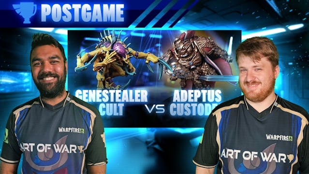 Postgame Analysis Adeptus Custodes vs...
