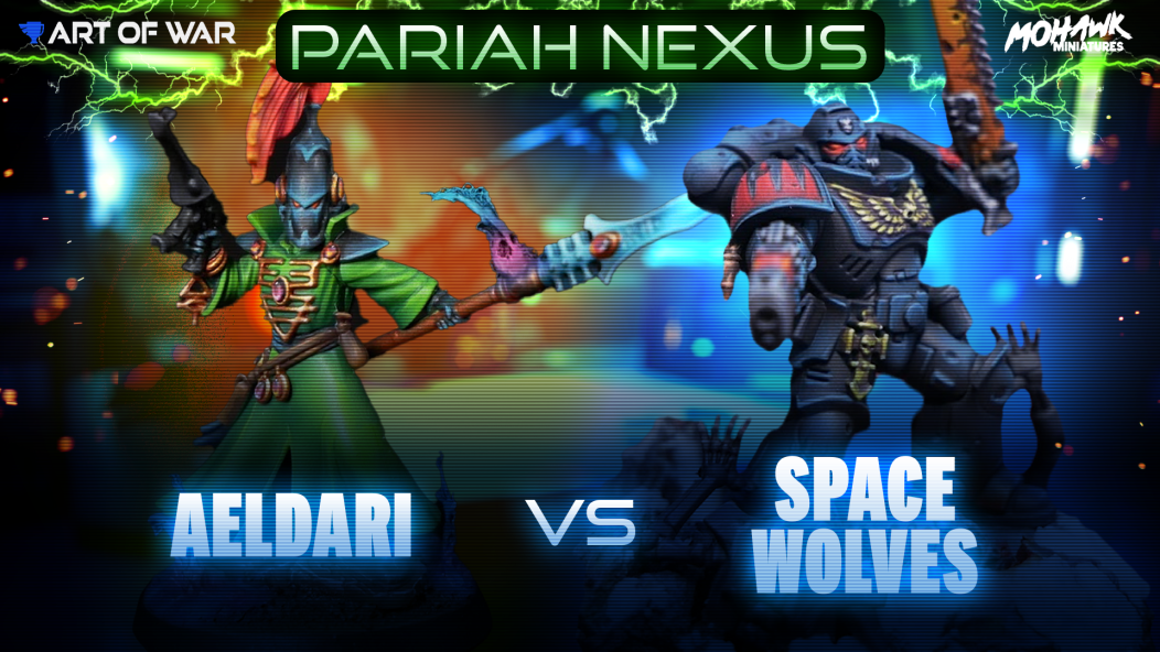 Craftworld Eldar vs Space Wolves Coaching Match