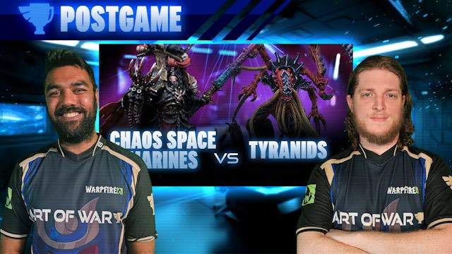 Tyranids vs Chaos Space Marines Post-...