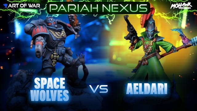 Aeldari vs Space Wolves Coaching Match