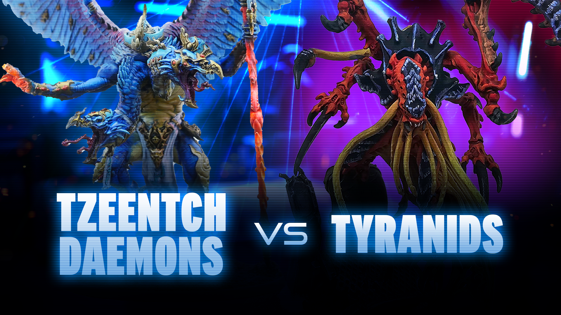 Tyranids vs Chaos Daemons Battle Report