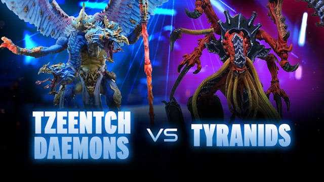 Tyranids vs Chaos Daemons Battle Report