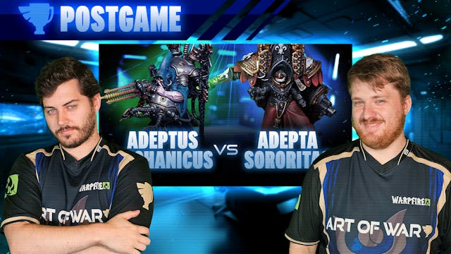 Adeptus Mechanicus vs Adepta Sororita...