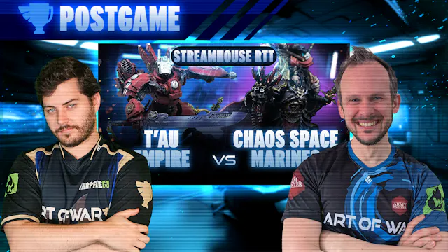 T'au Empire vs Chaos Space Marines Po...