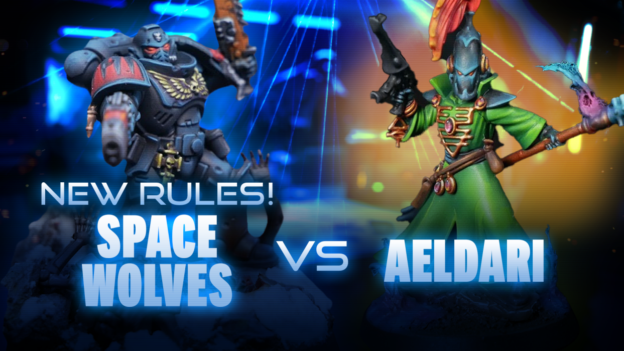 Space Wolves vs Aeldari Coaching Match
