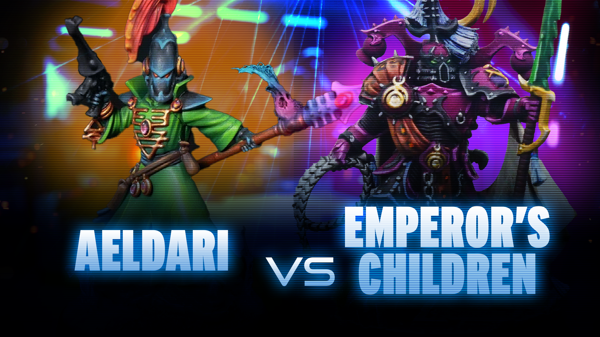 Emperor's Children vs Aeldari Battle Report