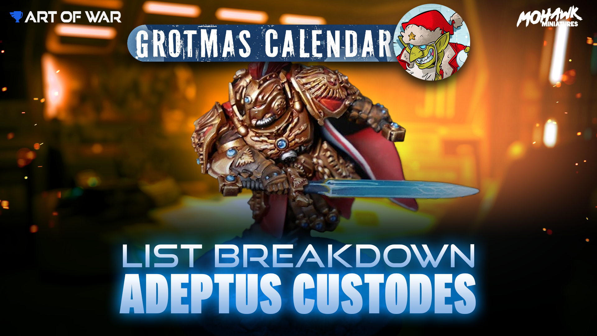 Adeptus Custodes Solar Spearhead Detachment List Breakdown - Grotmas 2024