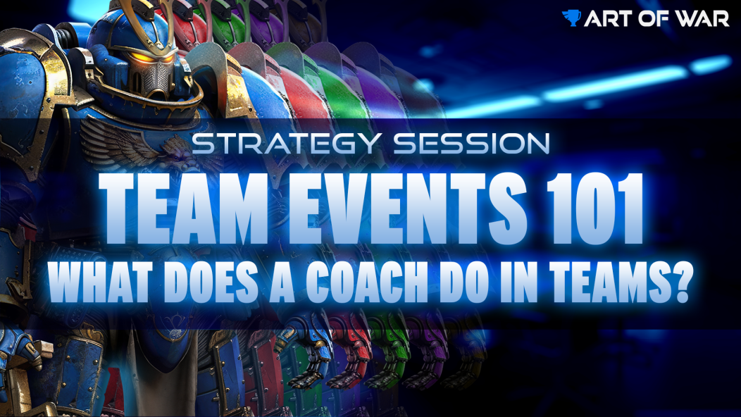 Strategy Session: Coaches in team events