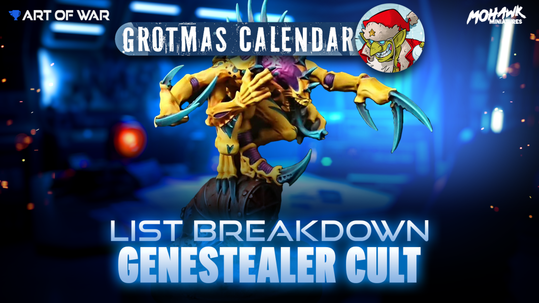 Genestealer Cults Final Day List Breakdown