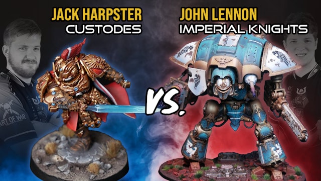 Coaching Match: Custodes vs Imperial Knights (Arks of Omen)