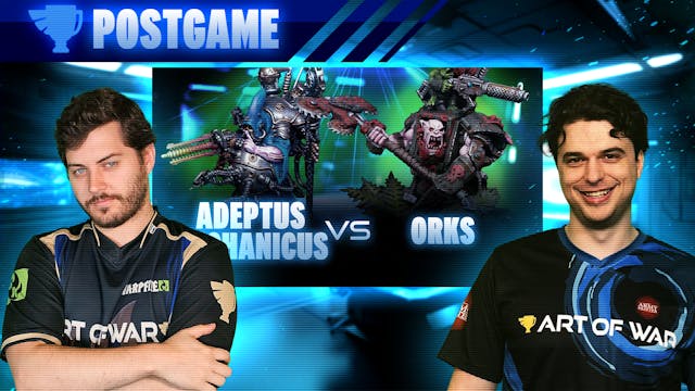 Adeptus Mechanicus vs Orks Post-Game ...