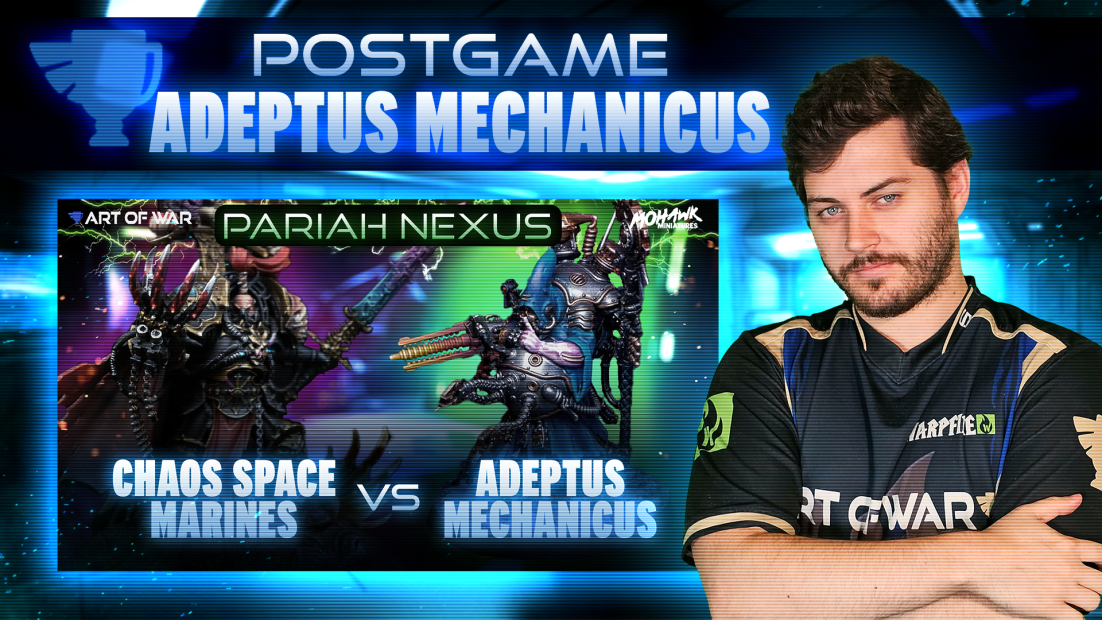 Adeptus Mechanicus vs Chaos Space Marines Postgame Analysis