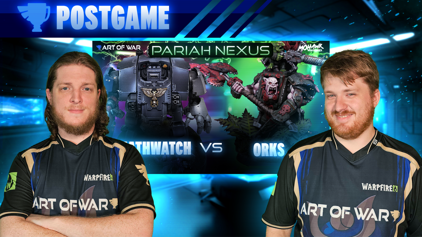 New Orks More Dakka! vs Deathwatch Postgame Analysis