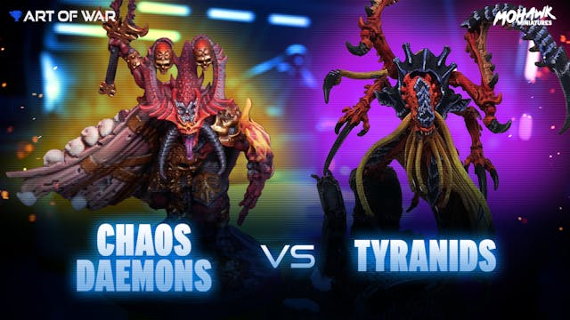 Tyranids vs Chaos Daemons Battle Report