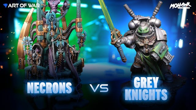 Grey Knights vs Necrons Battle Report...