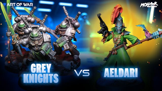 Aeldari vs Grey Knights Battle Report...