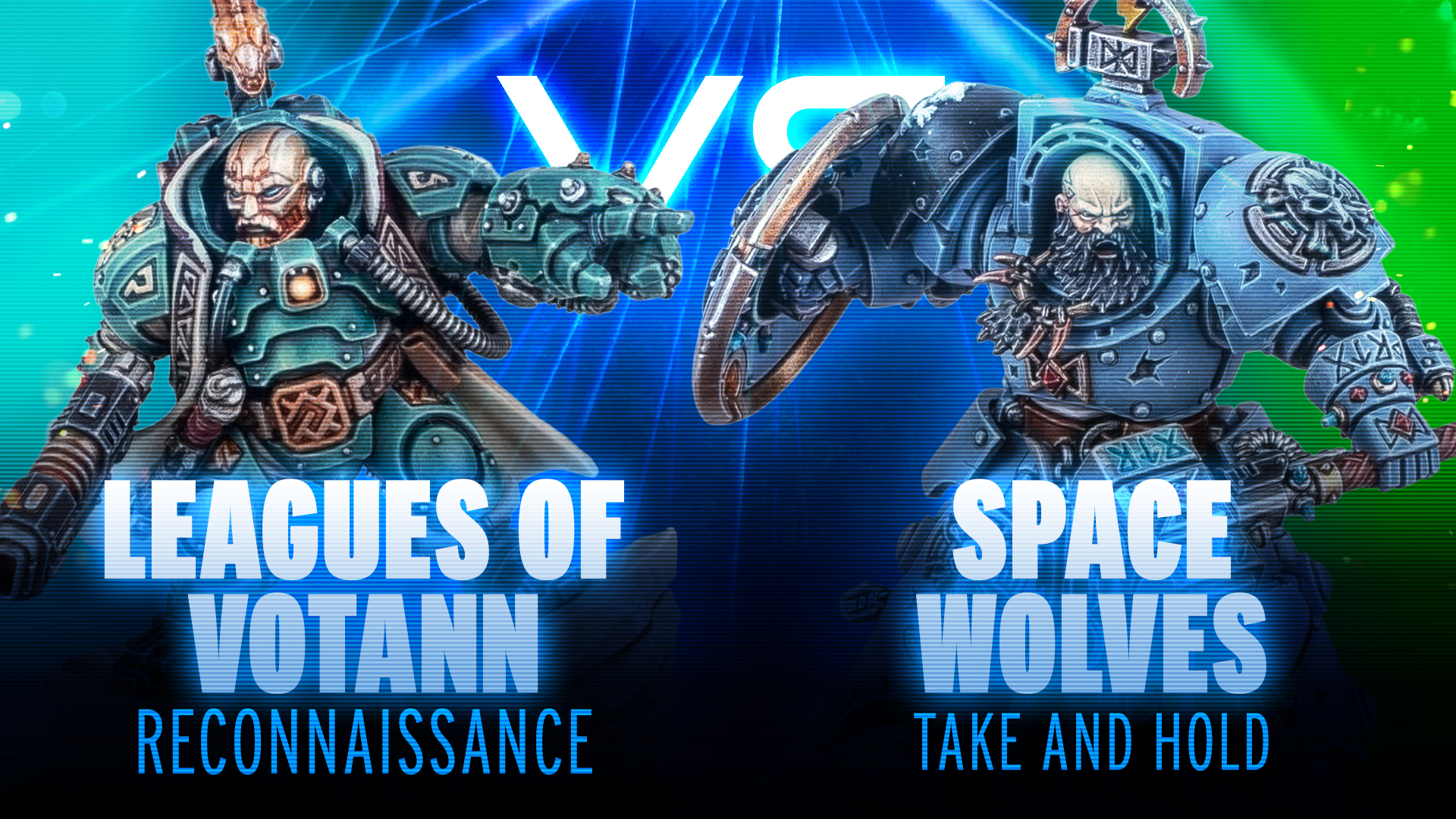 Space Wolves vs Leagues of Votann Battle Report