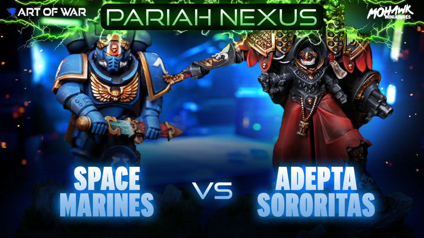Ultramarines vs Adepta Sororitas Coaching Match