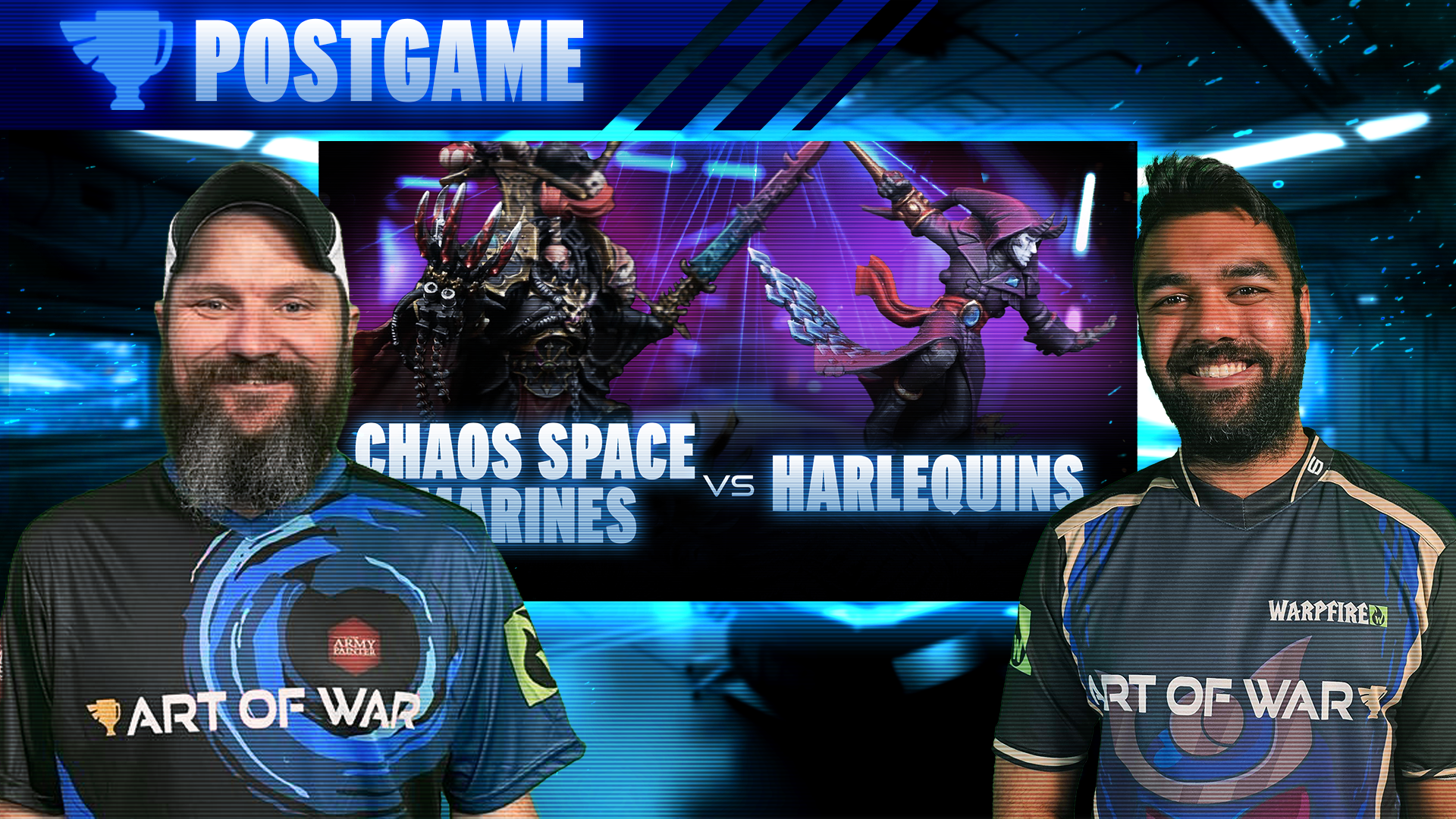 Harlequins vs Chaos Space Marines Post-Game Analysis