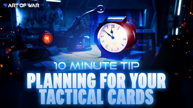10 Minute Tip - Planning Tactical Obj...