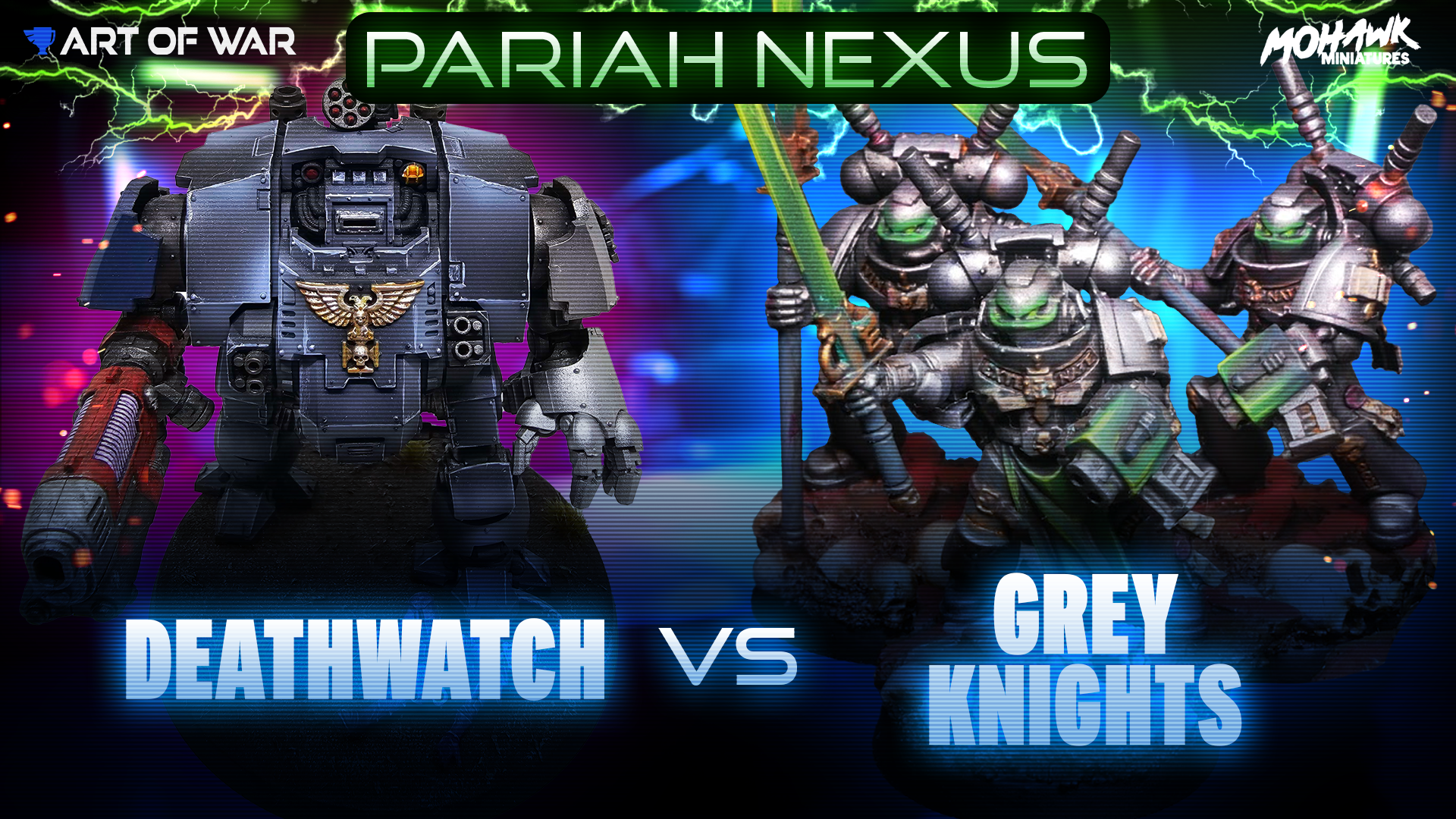 Grey Knights Warpbane Task Force vs Deathwatch Index Battle Report