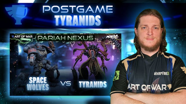 Tyranids vs Space Wolves postgame Ana...