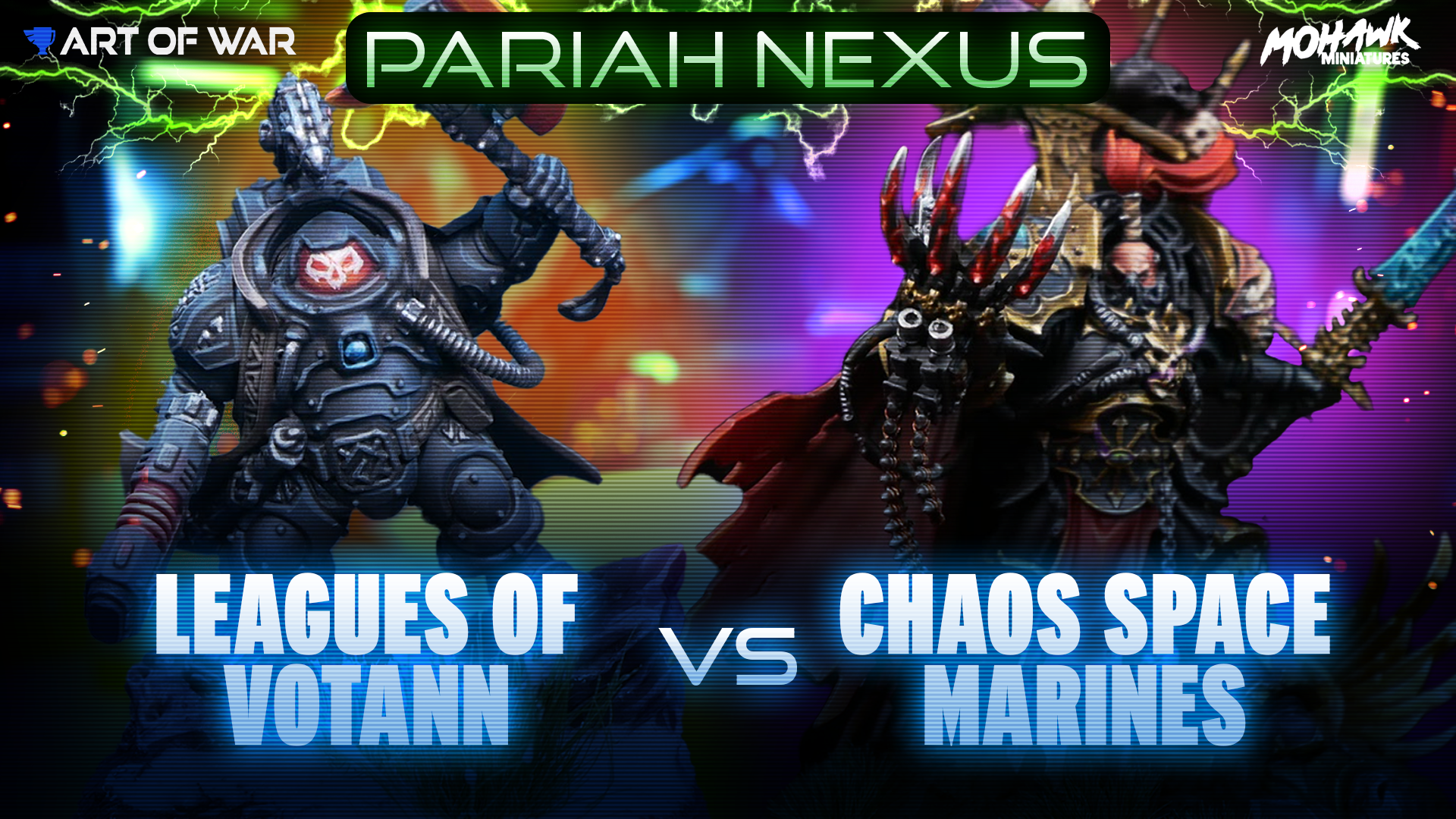 Creations of Bile CSM vs Leagues of Votann Battle Report