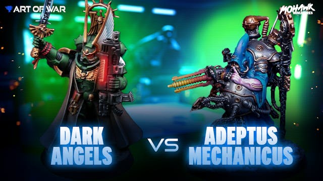 Adeptus Mechanicus vs Dark Angels Bat...