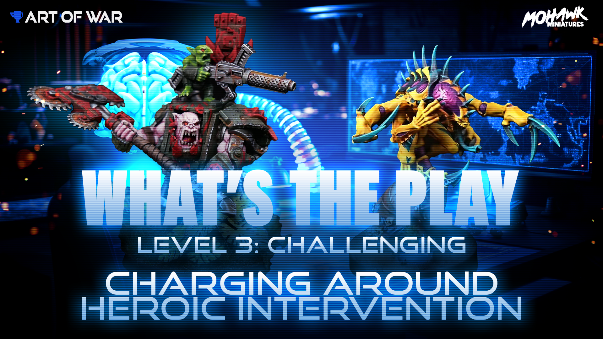 What's the Play 40k Puzzles - Charging and Avoiding Heroic Intervention