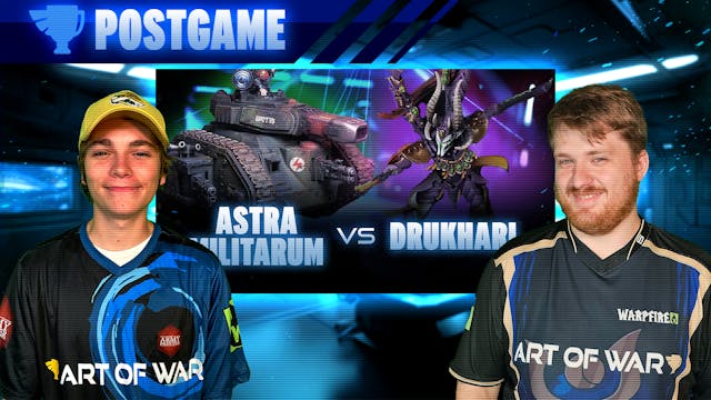 Drukhari vs Astra Militarum Post-Game...