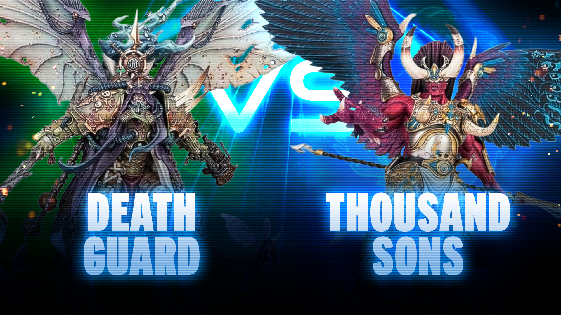 Thousand Sons vs Death Guard The Mike-Off Defiler Bonanza Battle Report