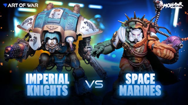 Imperial Knights vs Dark Angels Coach...