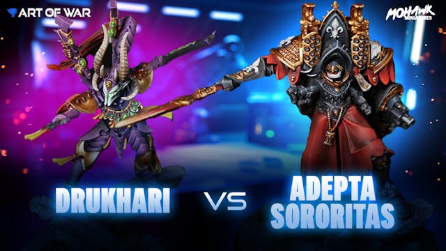 Adepta Sororitas vs Drukhari Battle R...