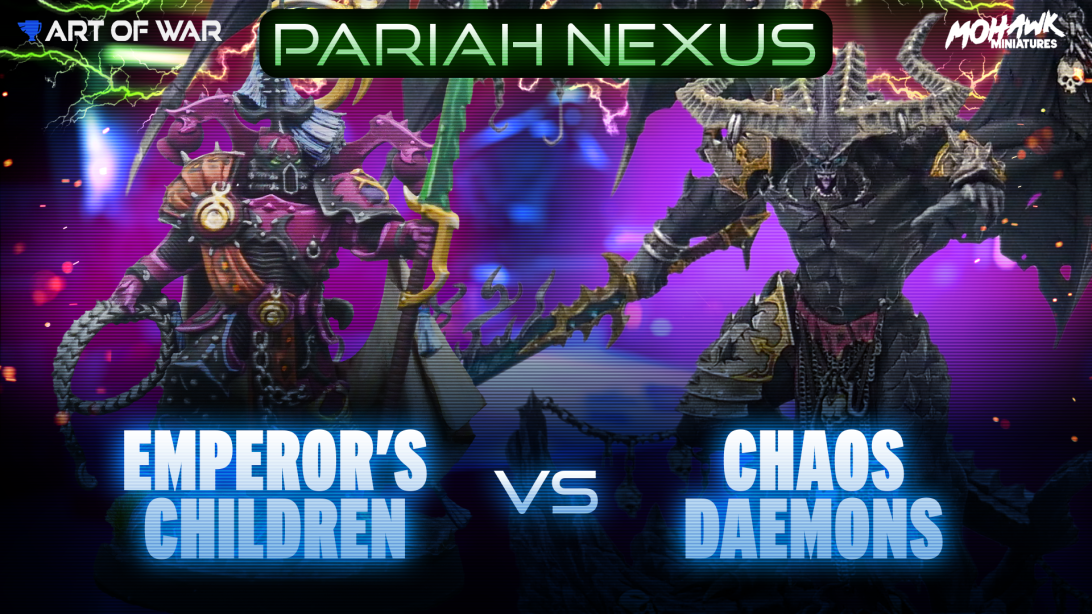 NEW Emperor's Children vs Chaos Daemons Coaching Match