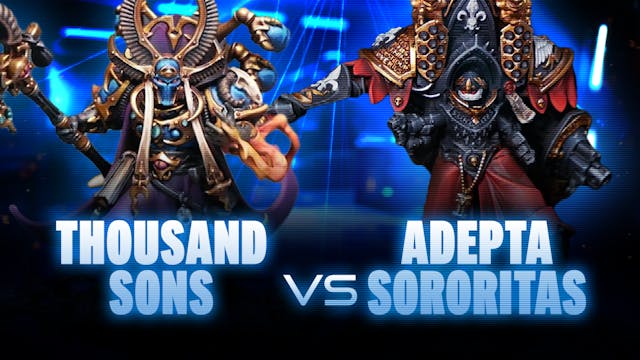 Thousand Sons vs Sisters of Battle Co...