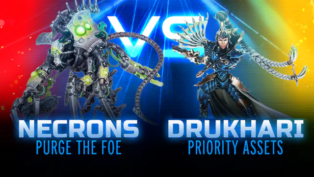 Drukhari vs Necrons Battle Report