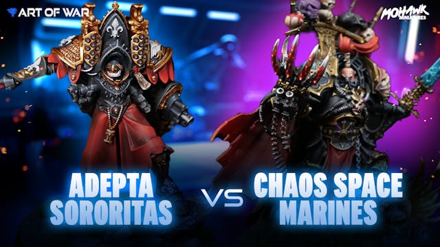 Chaos Space Marines vs Adepta Sororit...