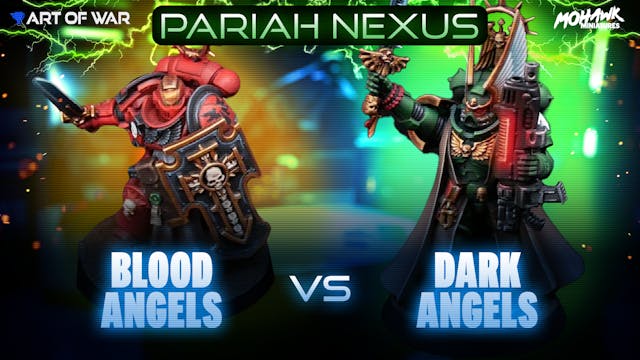 Dark Angels vs Blood Angels Battle Re...