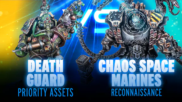 Chaos Space Marines vs Death Guard
