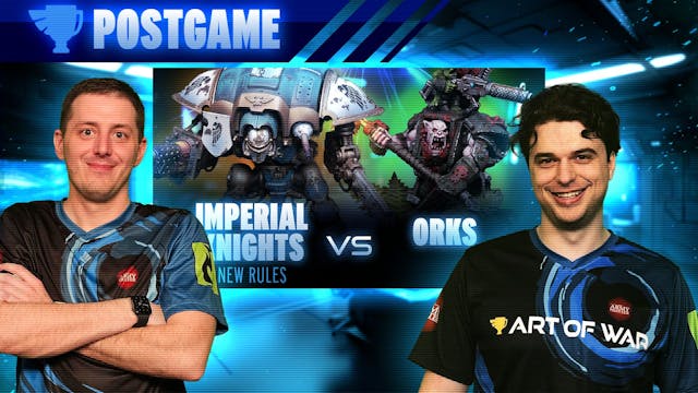 New Codex Imperial Knights vs Orks Po...